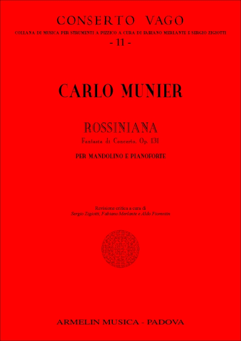 Armelin Musica Rossiniana Op. 131 noty pro mandolínu a klavír
