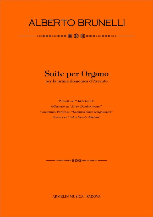 Armelin Musica Suite per Organo adventní noty varhany