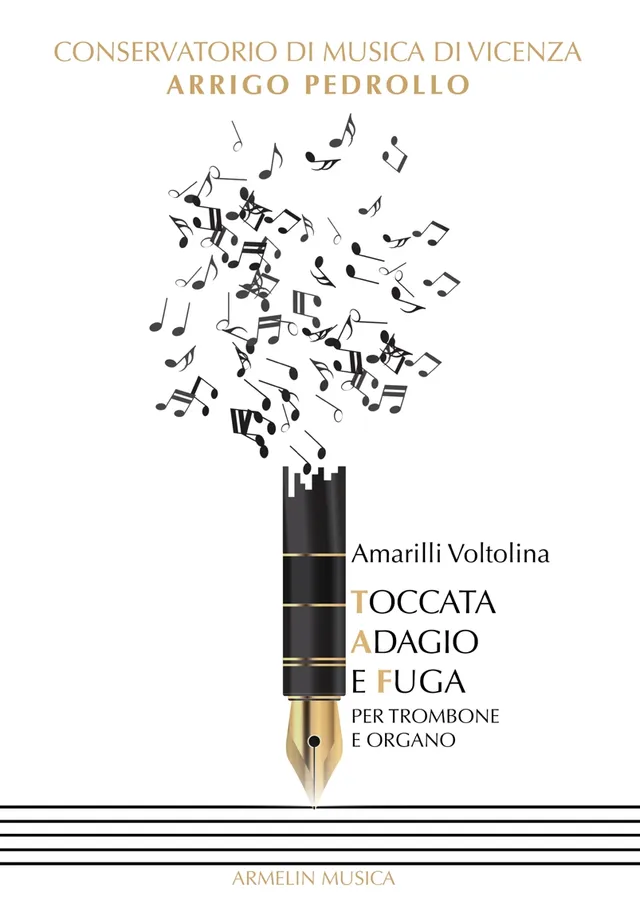 Armelin Musica Toccata, adagio e fuga noty pro varhany