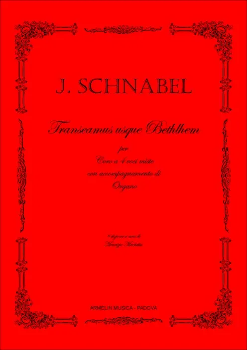 Armelin Musica Transeamus usque Bethlhem noty pro sbor