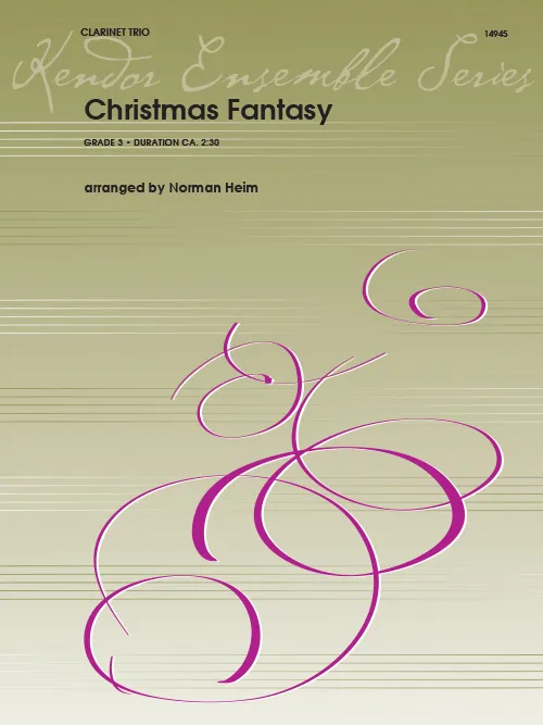 Kendor Music Christmas Fantasy vánoční noty