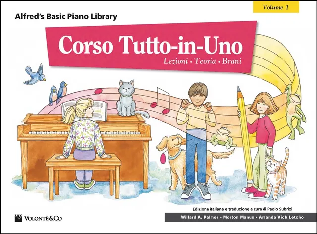 Volonte & Co Corso Tutto-in-Uno Vol. 1 noty klavír