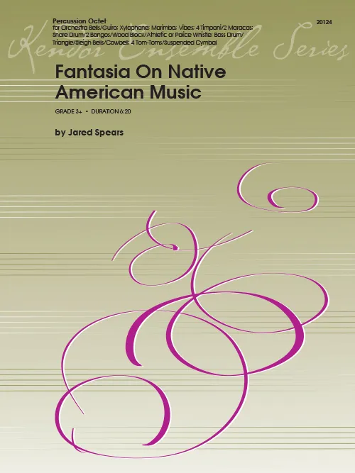 Kendor Music Fantasia On Native American Music noty perkuse