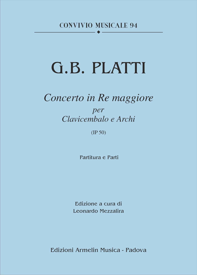 Armelin Musica Concerto in Re Maggiore IP 50 partitura