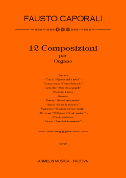 Armelin Musica 12 composizioni per organo noty pro varhany