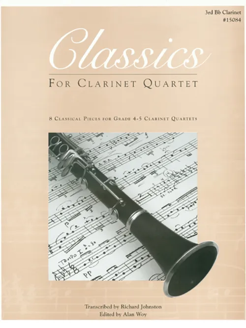 Kendor Music Classics for Clarinet Quartet noty 3. klarinet Bb