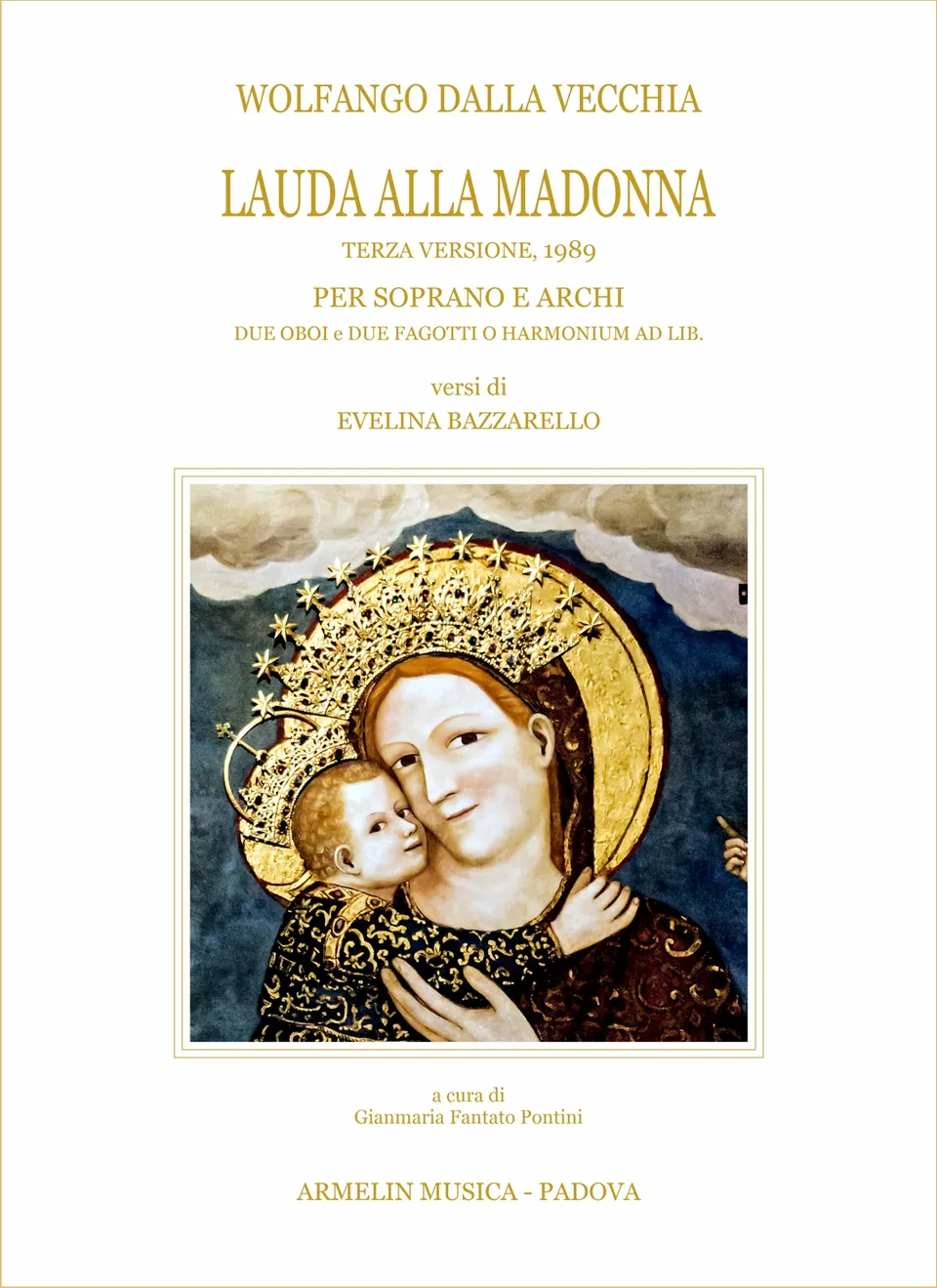 Armelin Musica Lauda alla Madonna noty pro sbor ověřené vydání