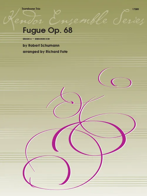 Kendor Music Fugue Op. 68 partitura koncertní 2:20