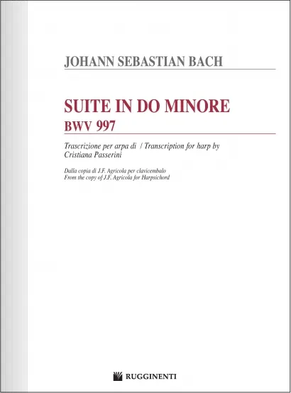 Volonte & Co Suite BWV 997 noty do moll