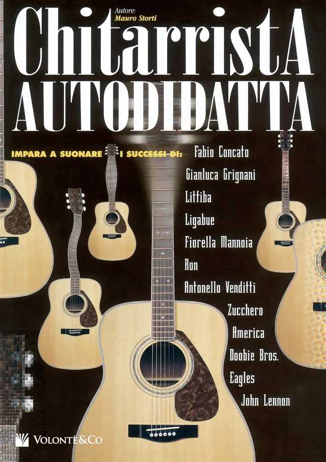 Volonte & Co Chitarrista Autodidatta škola hry na kytaru pro samouky