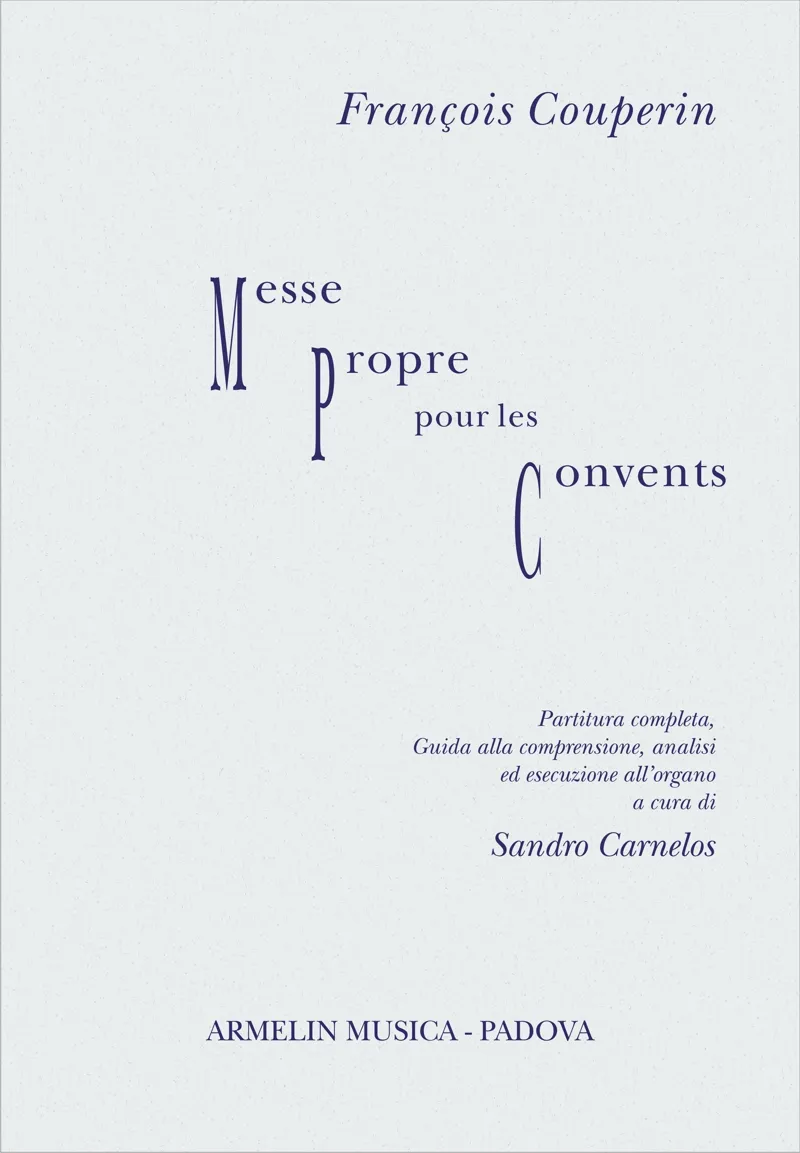 Armelin Musica Messe Propre Couperin partitura varhany