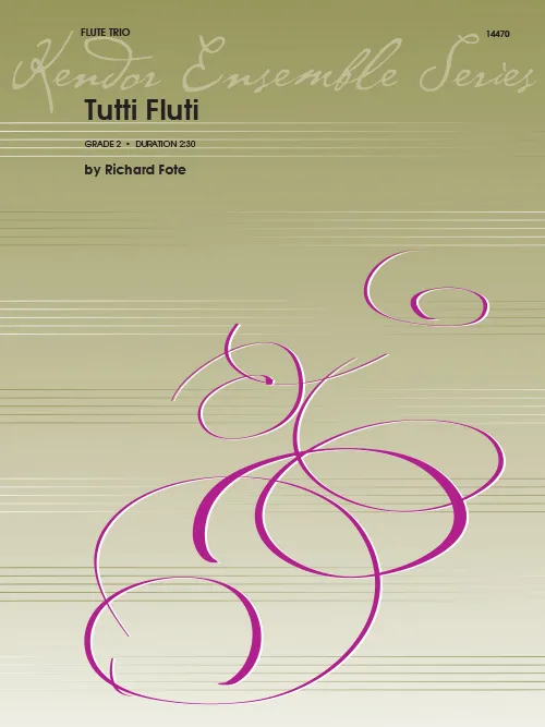 Kendor Music Tutti Fluti noty flétna klavír
