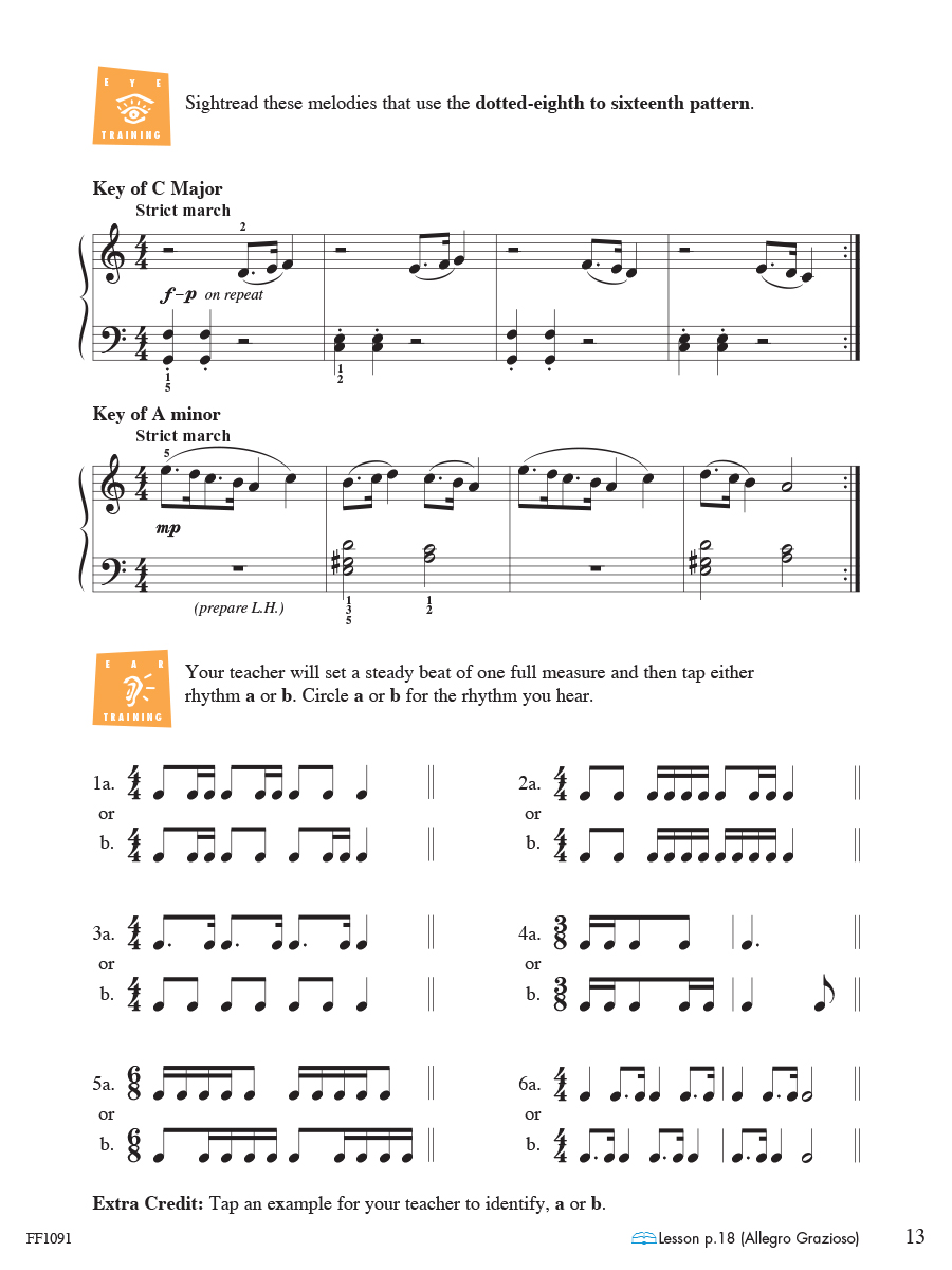 Faber Piano Adventures 4 Theory teorie 2nd Edition