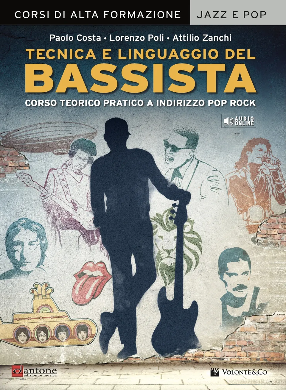 Volonte & Co Tecnica e Linguaggio del Bassista škola s audio