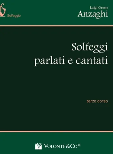 Volonte & Co Solfeggi Parlati e Cantati Terzo Corso noty pro solfeggio