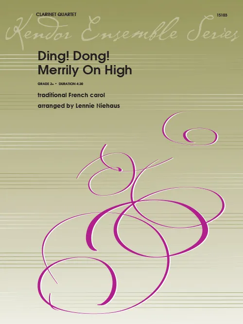 Kendor Music Ding! Dong! Merrily On High noty vánoční