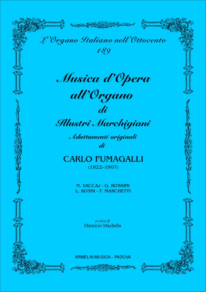 Armelin Musica Musica d’Opera all’organo noty pro varhany