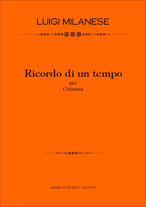 Armelin Musica Ricordo di un tempo noty – skladba