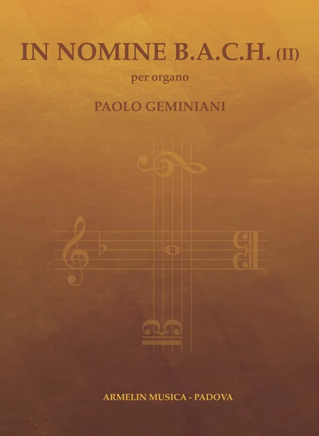 Armelin Musica In nomine B.A.C.H. II noty