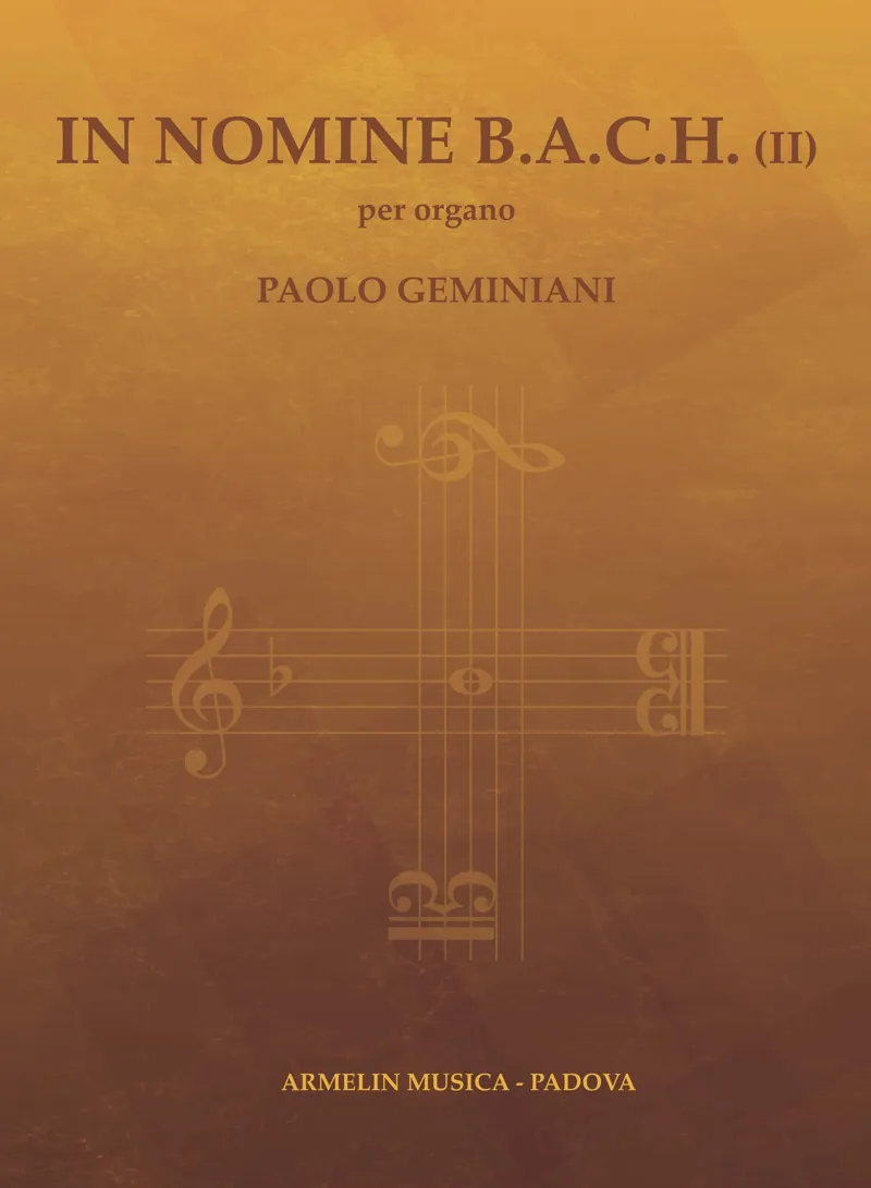 Armelin Musica In nomine B.A.C.H. II noty