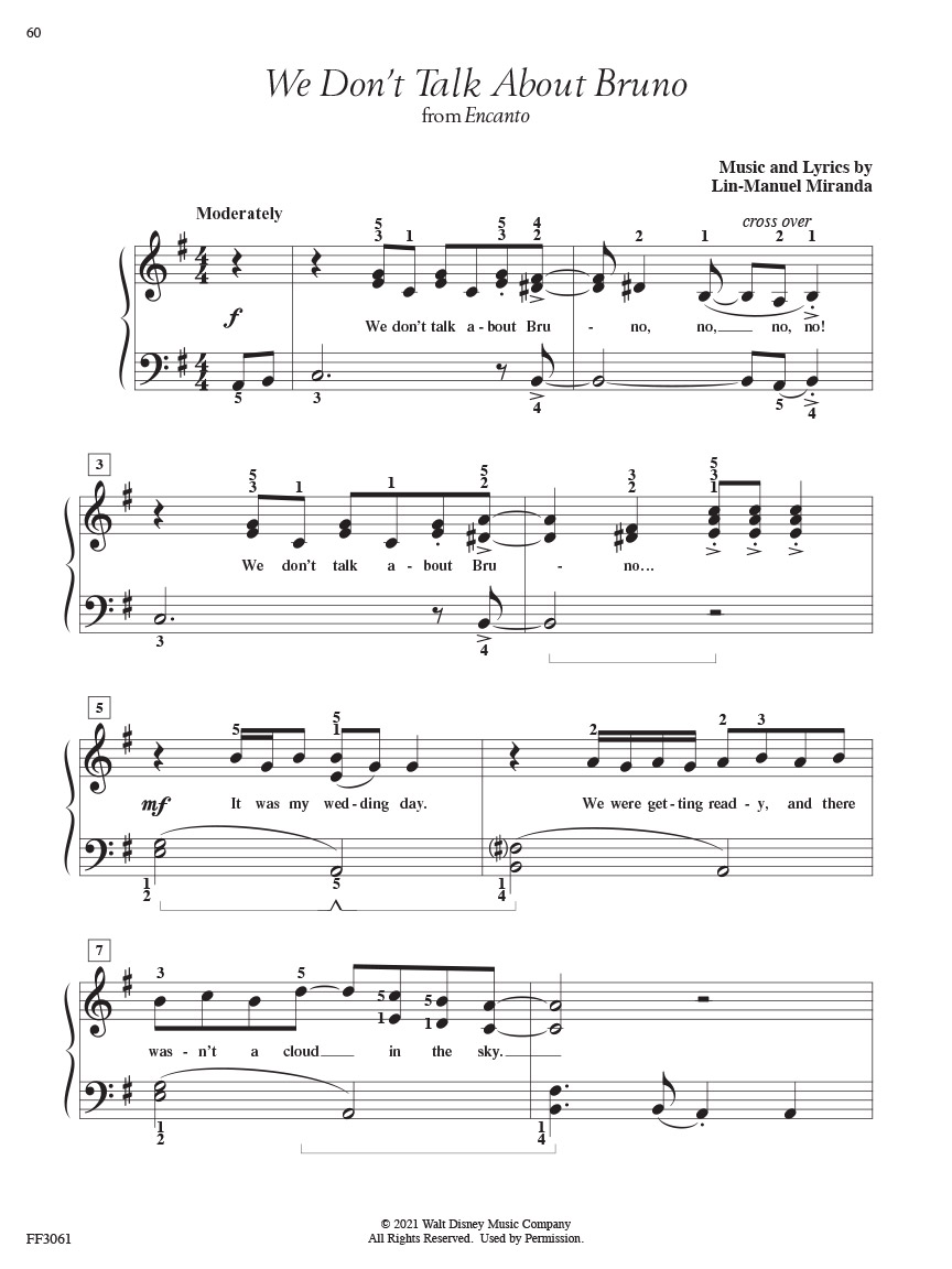 Faber Piano Adventures Adult Disney Book 2 noty 24 skladeb