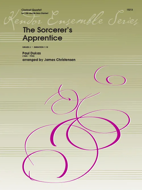 Kendor Music The Sorcerer's Apprentice noty pro klarinety