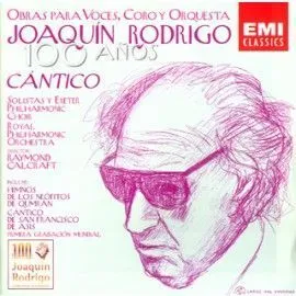 Ediciones Joaquín Rodrigo Cántico CD hlas sbor orchestr