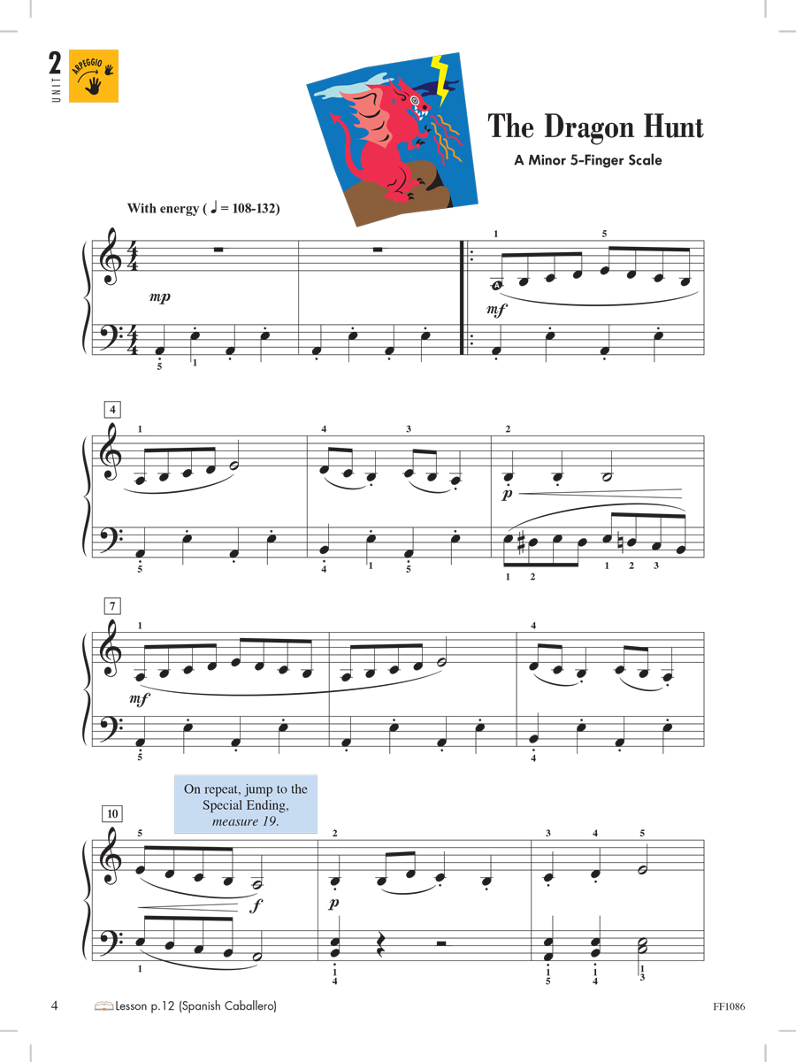 Faber Piano Adventures Level 2B Performance noty 2. vydání