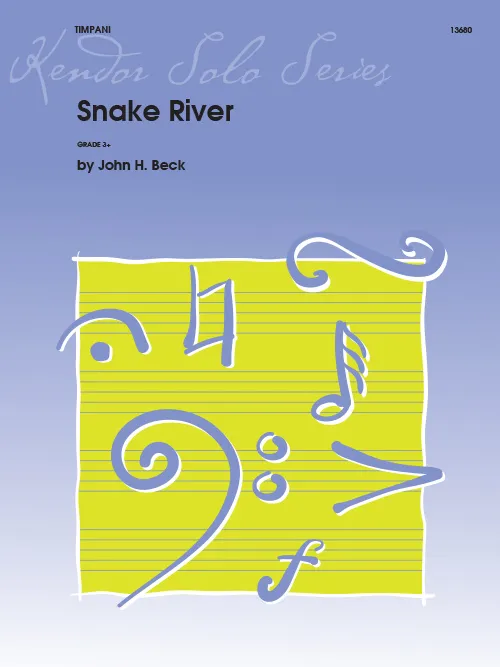Kendor Music Snake River noty pro tympány sólo