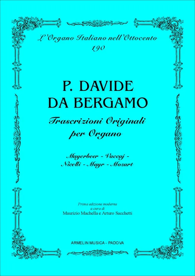 Armelin Musica Trascrizioni originali per organo noty