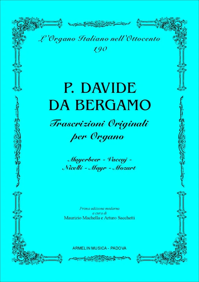 Armelin Musica Trascrizioni originali per organo noty