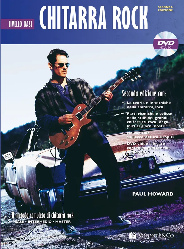 Volonte & Co Chitarra Rock Base kytarová škola s DVD