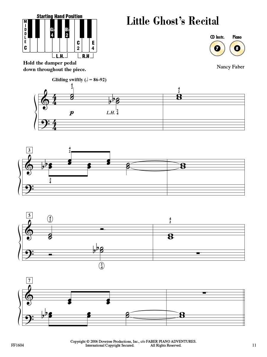 Faber Piano Adventures 2A Gold Star noty klavír