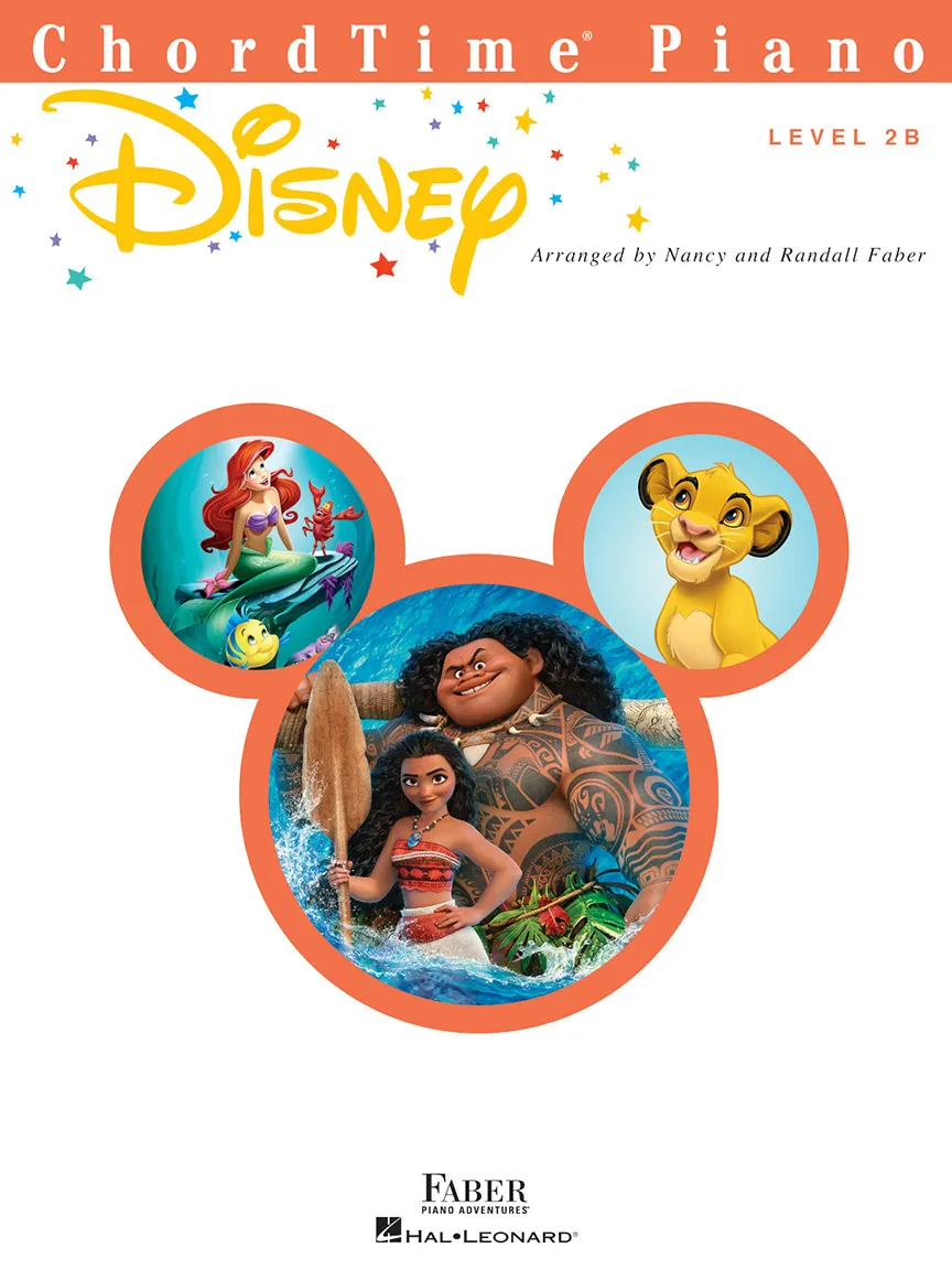 Faber Piano Adventures ChordTime Piano Disney noty filmové