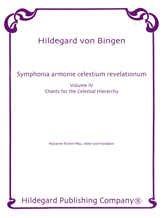Hildegard Publishing Volume IV noty zpěvy Bingen