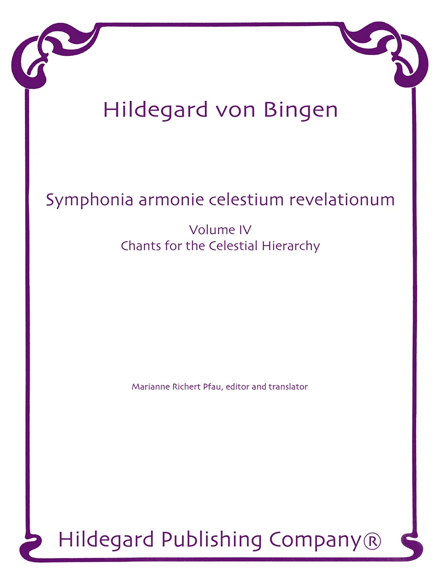 Hildegard Publishing Volume IV noty zpěvy Bingen