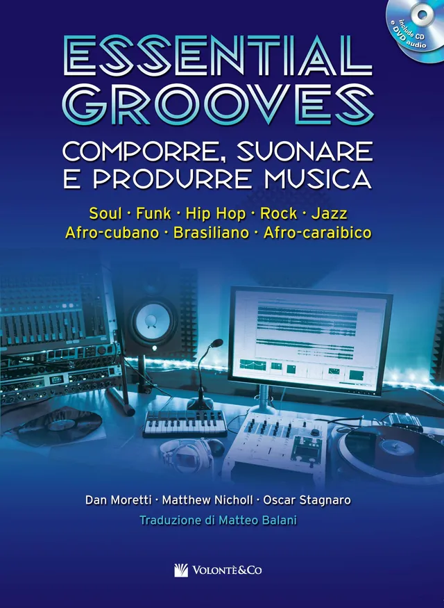 Volonte & Co Essential Grooves noty pro bicí nástroje