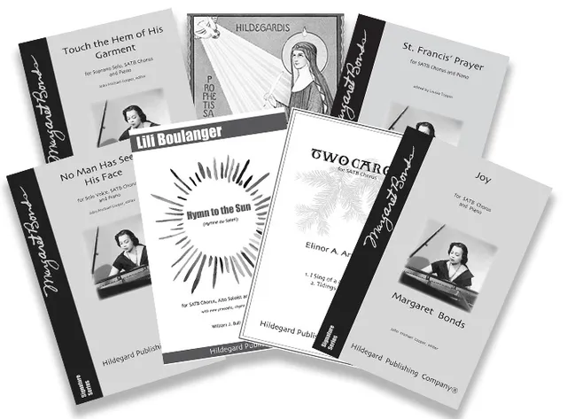 Hildegard Publishing Company Mixed Chorus Sampler Pack noty 7 ks
