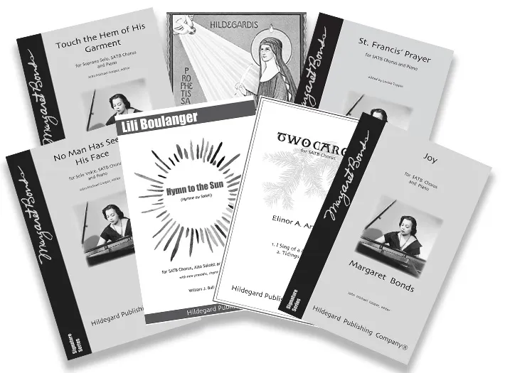 Hildegard Publishing Company Mixed Chorus Sampler Pack noty 7 ks
