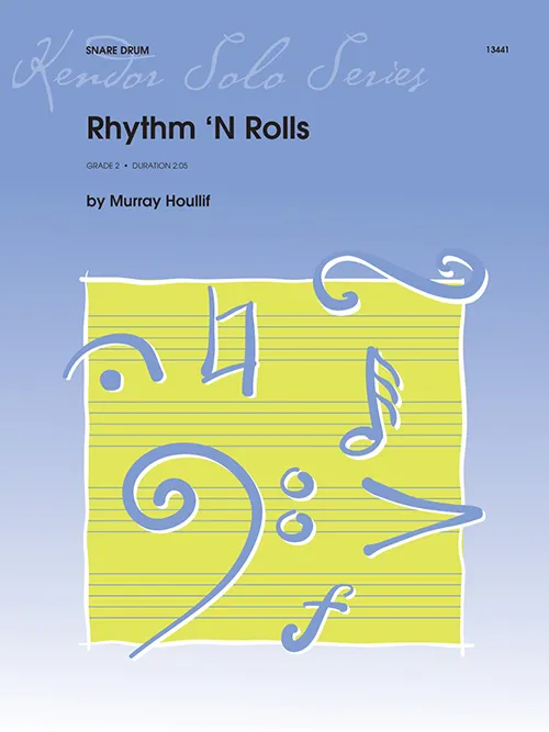 Kendor Music Rhythm ‘N Rolls noty pro malý buben rudimenty