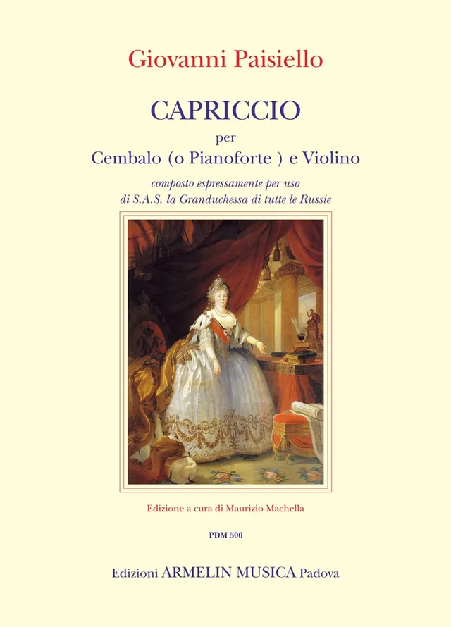 Armelin Musica Capriccio per cembalo (o pianoforte) e violino noty