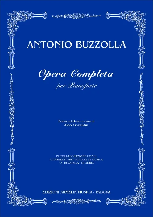 Armelin Musica Opera completa per pianoforte noty klavír