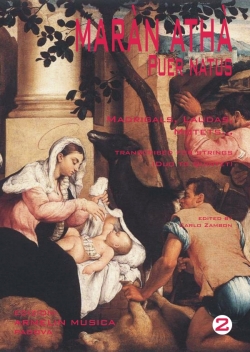 Armelin Musica Maran athà volume 2 Puer natus noty vánoční