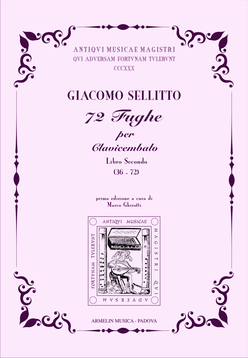 Armelin Musica 72 fughe per Cembalo noty fugy