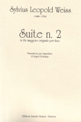 Armelin Musica Suite n. 2 in Re maggiore per liuto noty