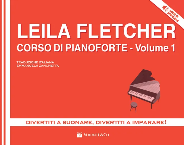 Volonte & Co Corso di Pianoforte Volume 1 škola pro klavír s audio