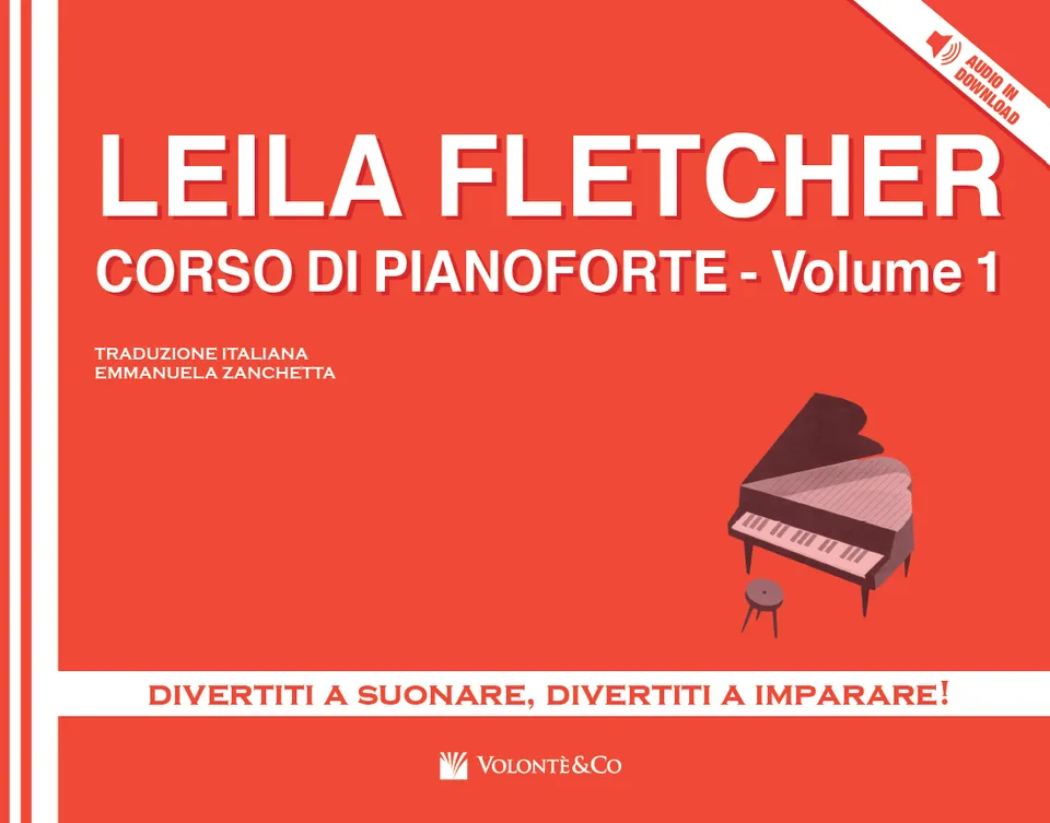 Volonte & Co Corso di Pianoforte Volume 1 škola pro klavír s audio