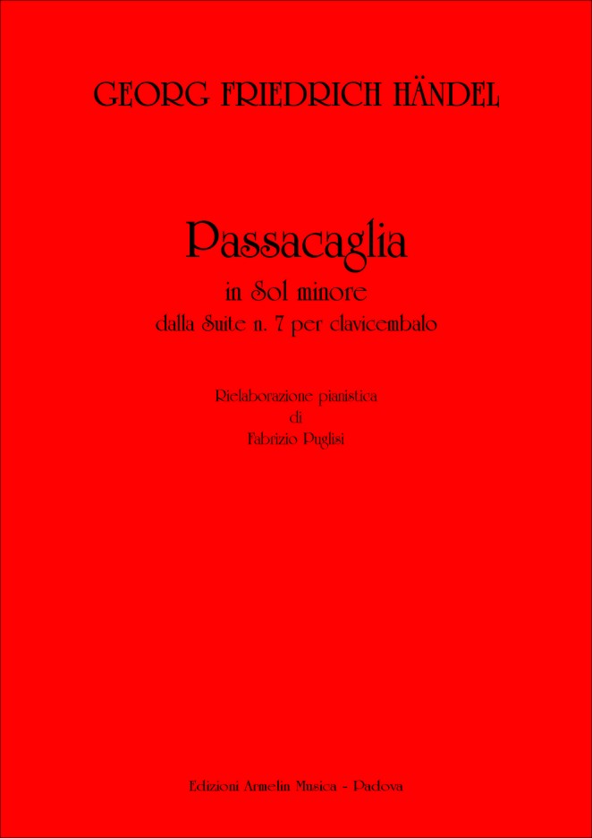 Armelin Musica Passacaglia noty ověřené vydání
