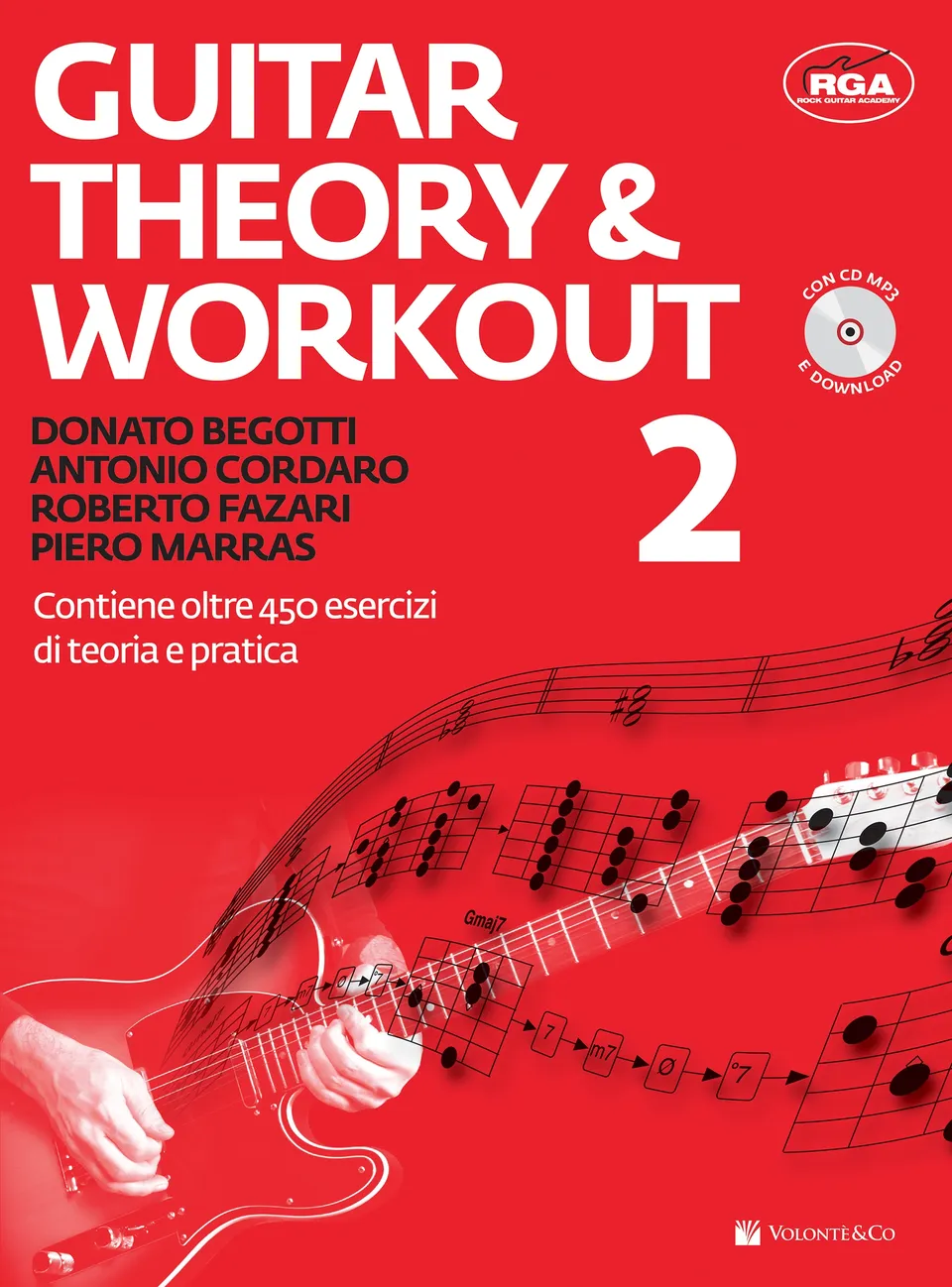 Volonte & Co Guitar Theory & Workout 2 kytarová škola s CD
