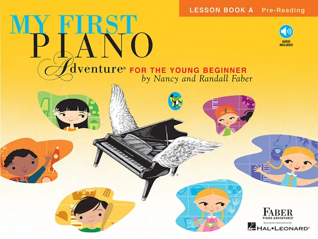 Faber Piano Adventures My First Piano Adventure Lesson Book A učebnice
